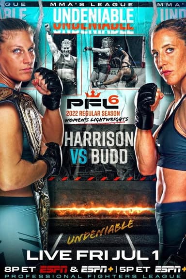 PFL 2022 #6: Regular Season - Harrison vs Young poster