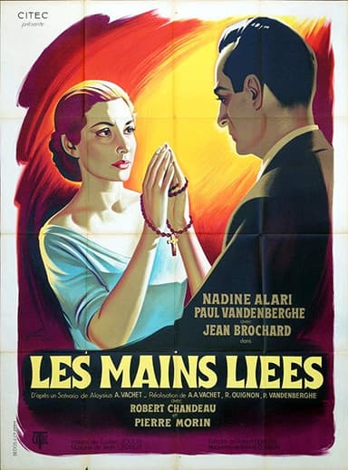 Les mains liées poster