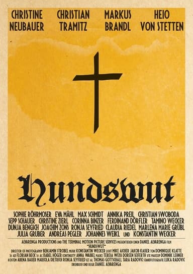 Hundswut poster
