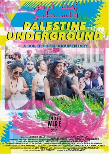 Palestine Underground poster
