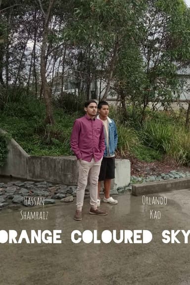 Orange Coloured Sky poster