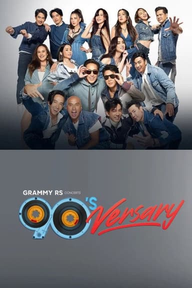 GMM x RS :  90s Versary Concert poster