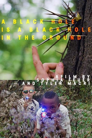 A Black Hole is a Black Hole in the Ground poster
