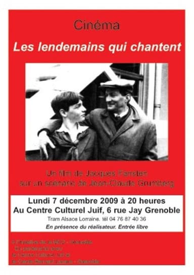 Les lendemains qui chantent poster