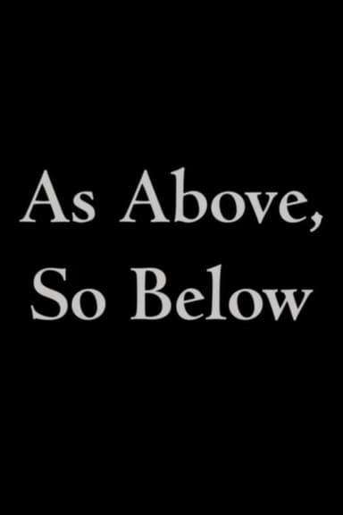 As Above, So Below poster