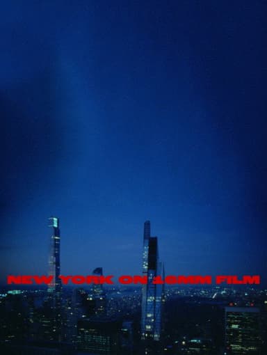 NYC on 16mm Film poster