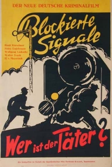 Blockierte Signale poster