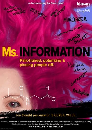 Ms. Information poster