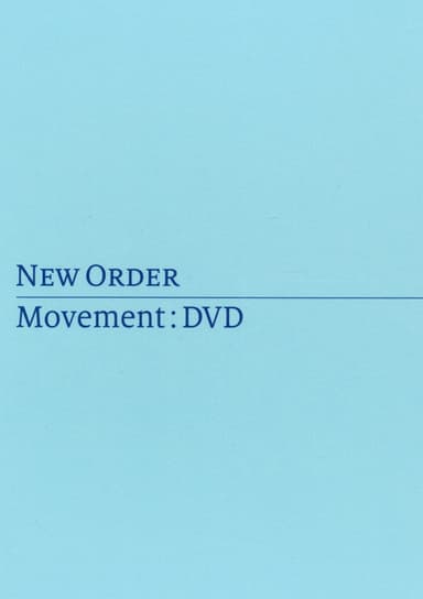 New Order: Movement poster