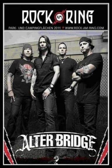 Alter Bridge rock Am Ring 2011 poster