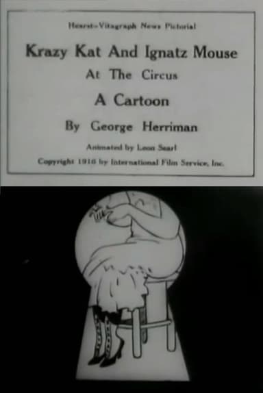 Krazy Kat and Ignatz Mouse at the Circus poster