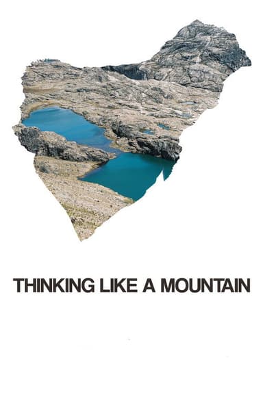 Thinking like a Mountain poster