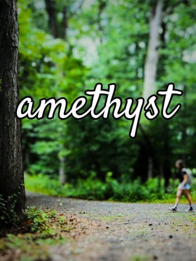 Amethyst poster