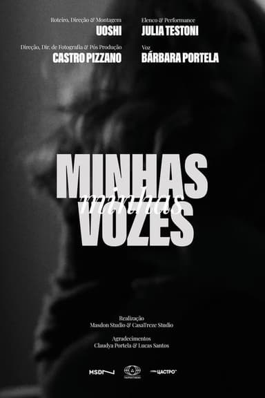 Minhas Vozes Minhas poster