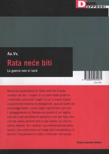 Rata nece biti! poster