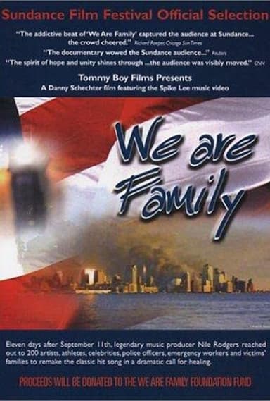 The Making and Meaning of 'We Are Family' poster