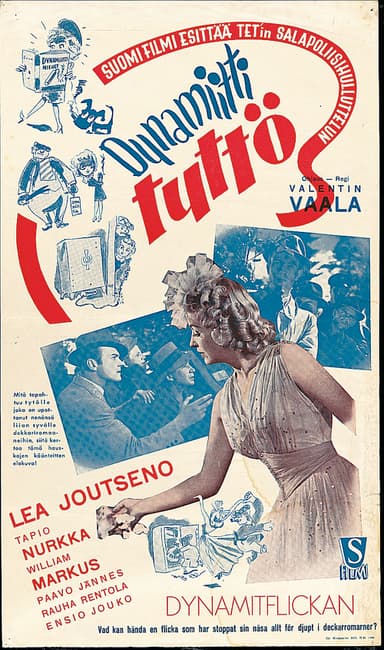 Dynamiittityttö poster