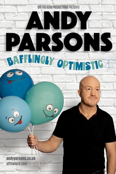 Andy Parsons: Bafflingly Optimistic poster