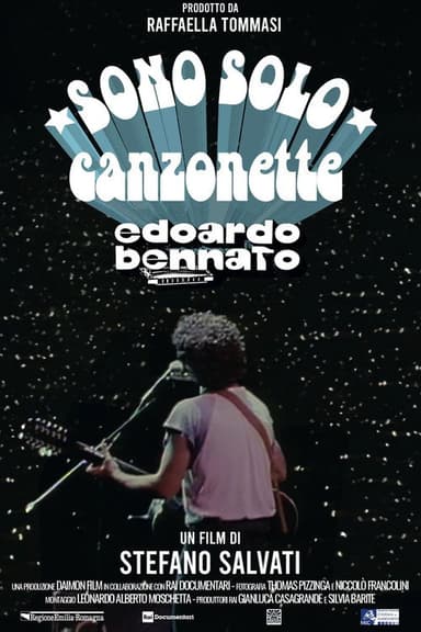 Edoardo Bennato - Sono solo canzonette poster