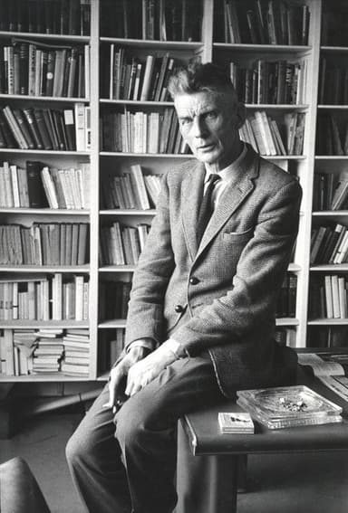Samuel Beckett - Mute Interview poster