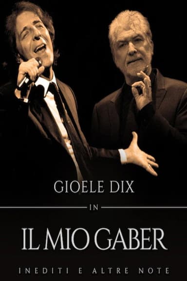Il mio Gaber poster