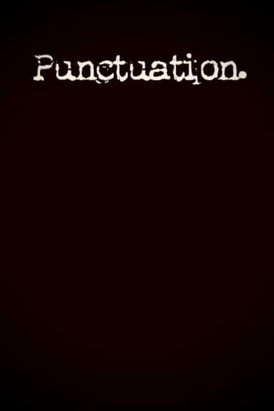 Punctuation. poster