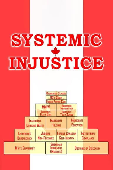 Systemic Injustice poster