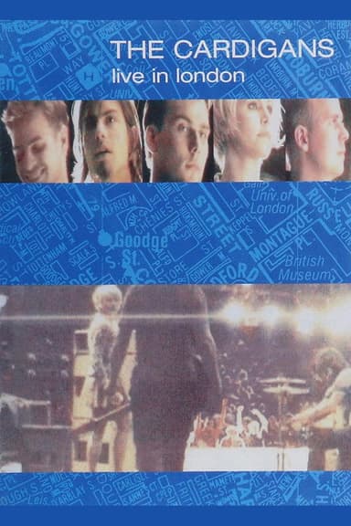 Cardigans: Live in London poster