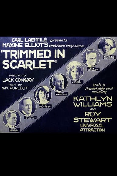 Trimmed in Scarlet poster