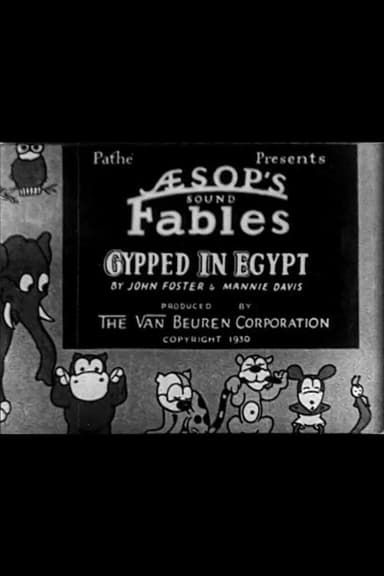 Gypped in Egypt poster