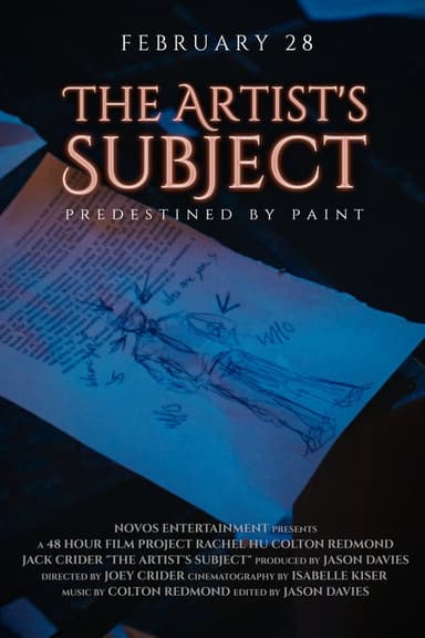 The Artist's Subject poster