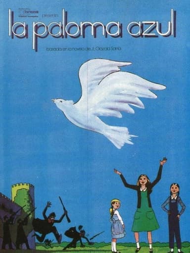 La paloma azul poster