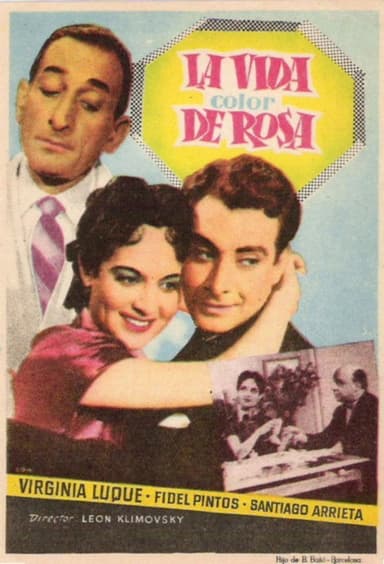 La vida color de rosa poster