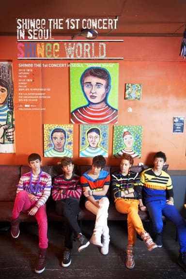 The 1st Concert In Japan "Shinee World" poster