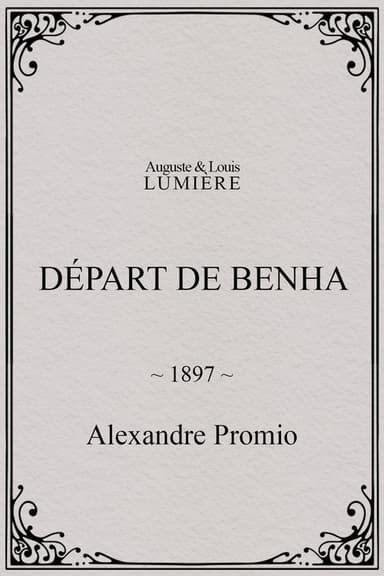 Départ de Benha poster