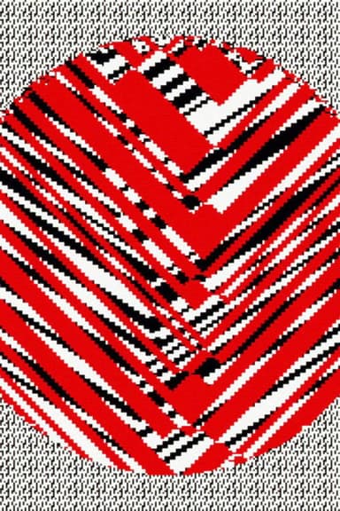 Green | Red poster