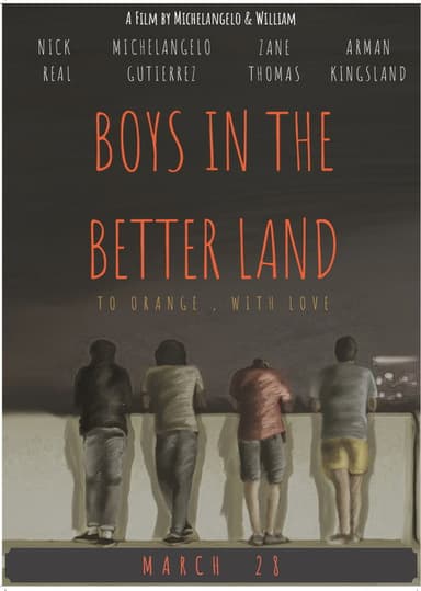 Boys In The Better Land poster
