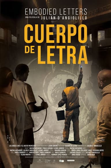 Cuerpo de letra poster