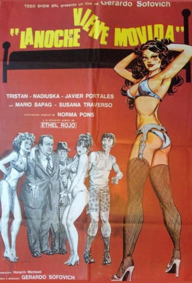 La noche viene movida poster