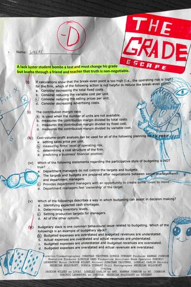 The Grade Escape poster