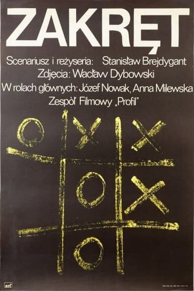 Zakręt poster
