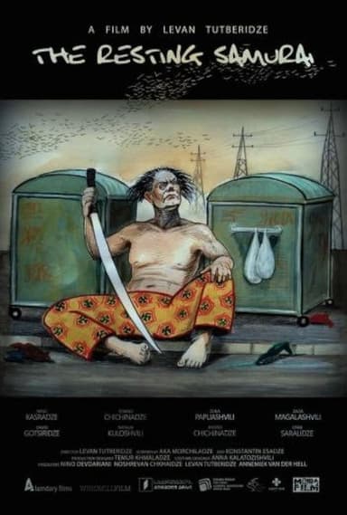 The Resting Samurai poster