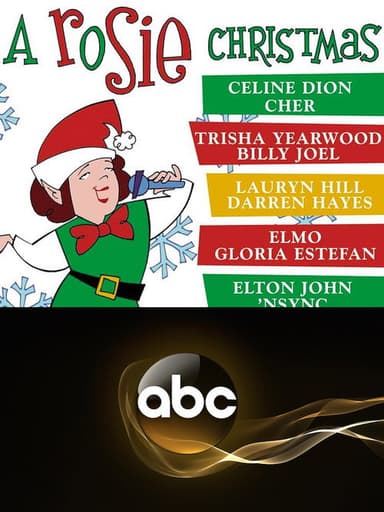 A Rosie Christmas poster