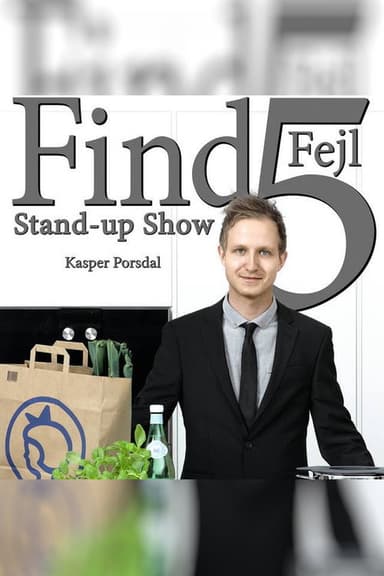 Kasper Porsdal: Find 5 Fejl poster