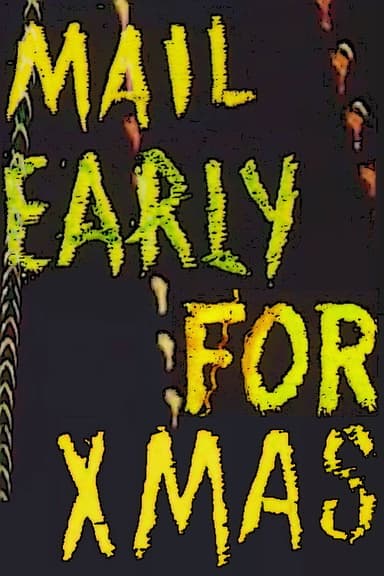 Mail Early for Christmas poster