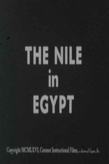 The Nile in Egypt poster
