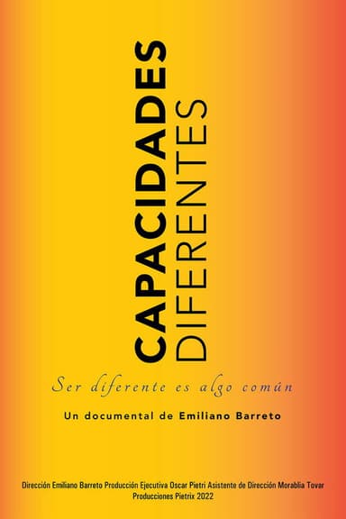 Capacidades diferentes poster