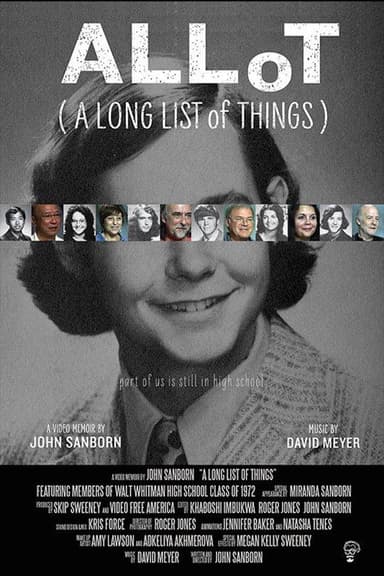 ALLoT (A Long List of Things) poster