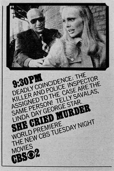 She Cried Murder poster