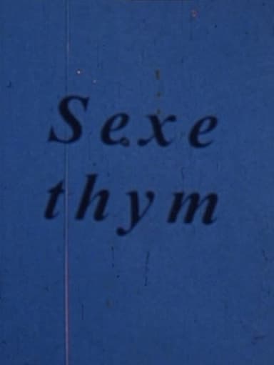 Sexe-thym poster